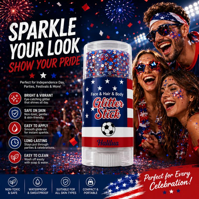 LibertyLuster Patriotic Body & Hair Stick