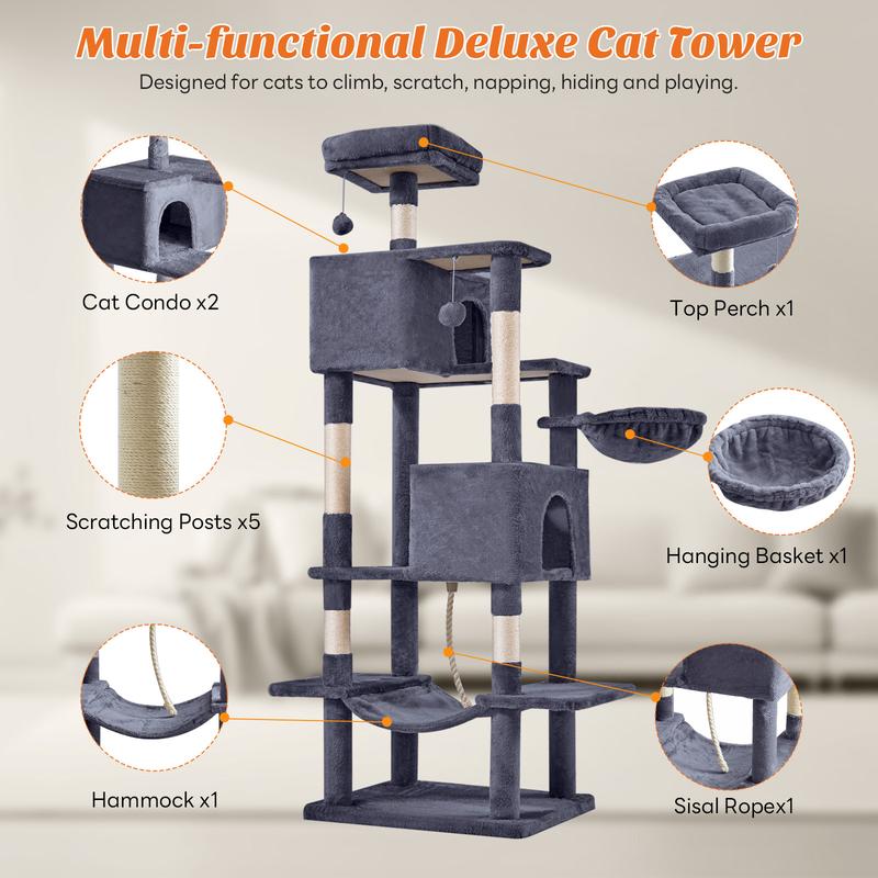 Cat Home, Climbing Shelf and Post