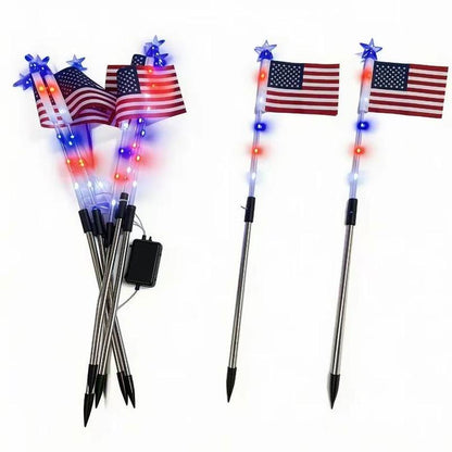 8-Piece Flag Light Set