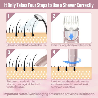 SilkTouch 2-in-1 Waterproof Grooming Wand