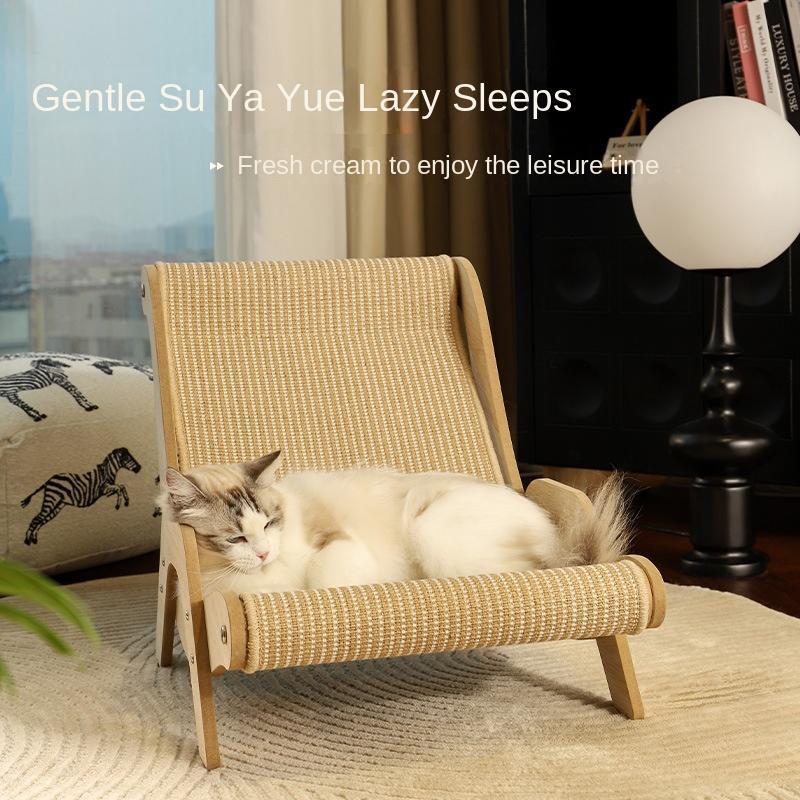 Cat recliner scraper board