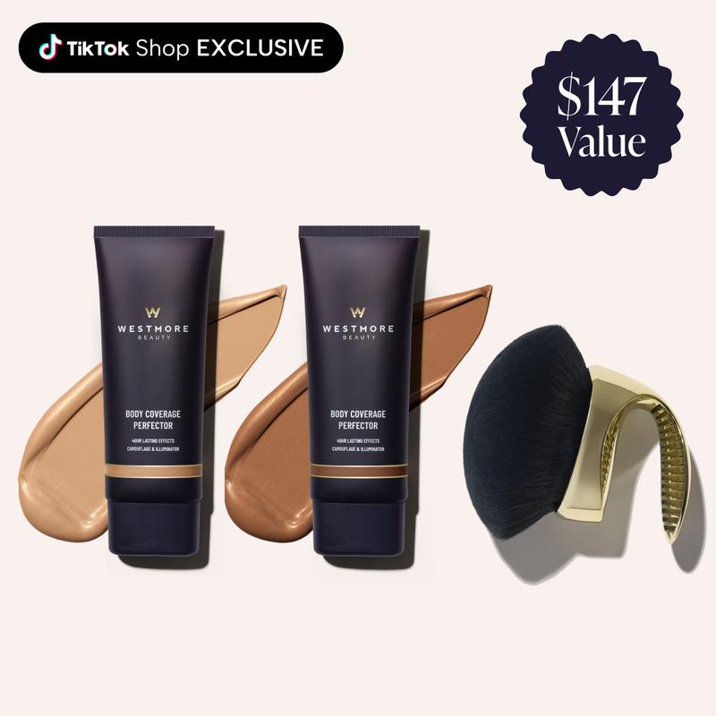 FlawlessSkin 48H Full Coverage Body Kit (Twin Pack)