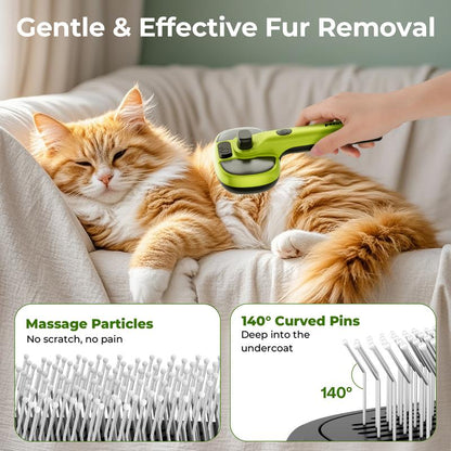 MistCollect Self-Cleaning Pet Deshedder