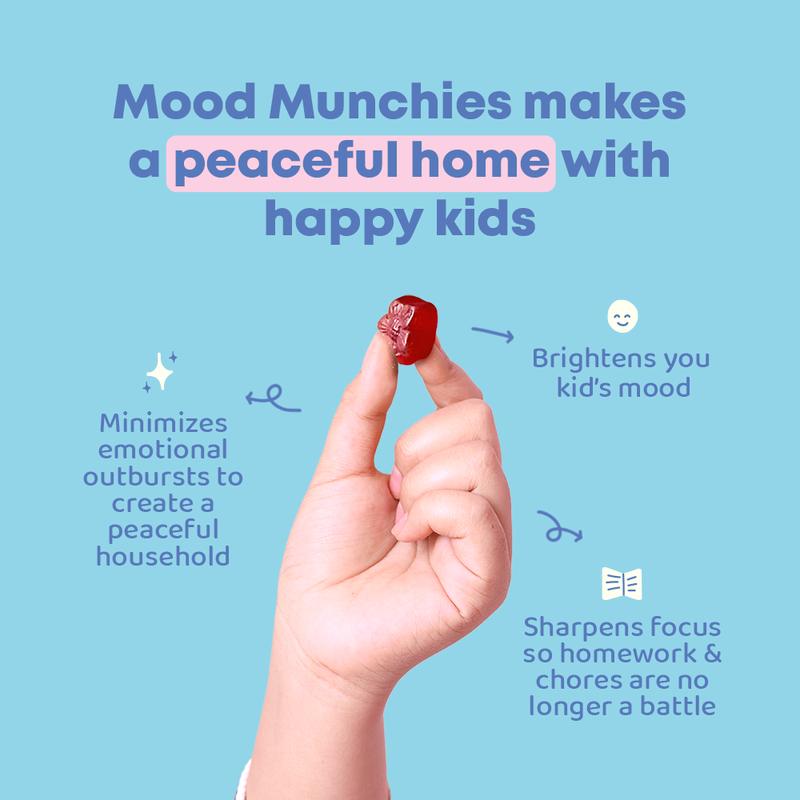JoySpring Saffron Mood Munchies Gummies for Kids