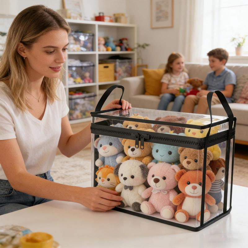 Ultimate Clear Hinged-Lid Storage Box