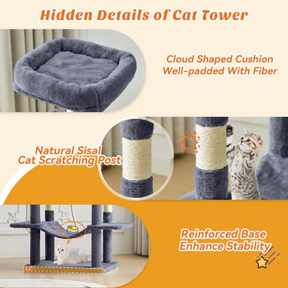 Cat Home, Climbing Shelf and Post