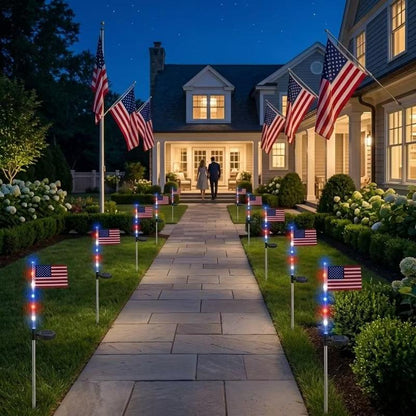 8-Piece Flag Light Set
