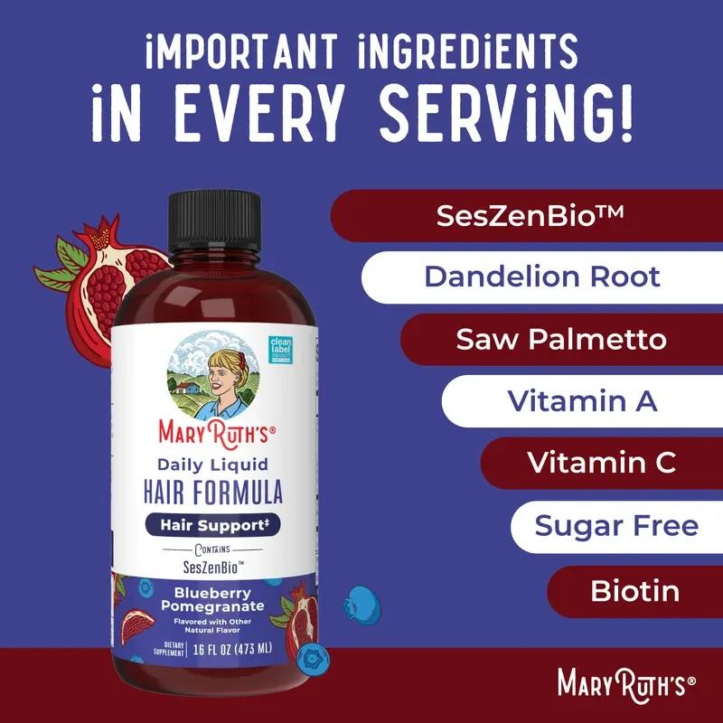 Mary Ruth's Cellular Hair Rejuvenation Duo