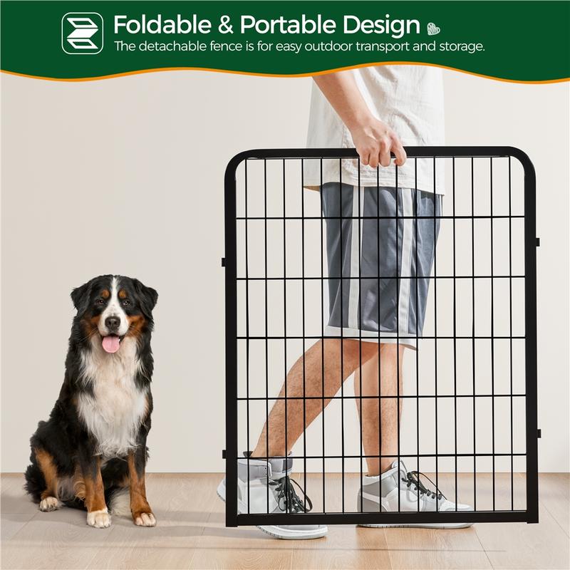 Dog Playpen Panels Metal Pet Playpen, 24/32/40/47 inch