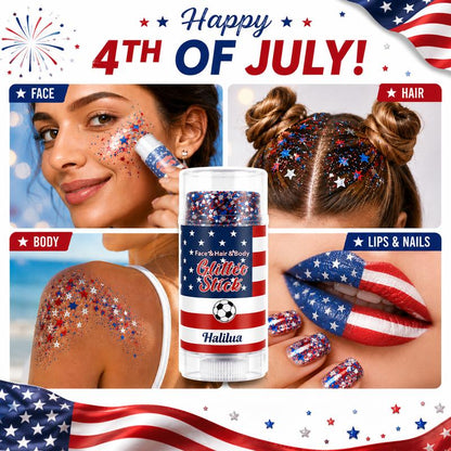 LibertyLuster Patriotic Body & Hair Stick