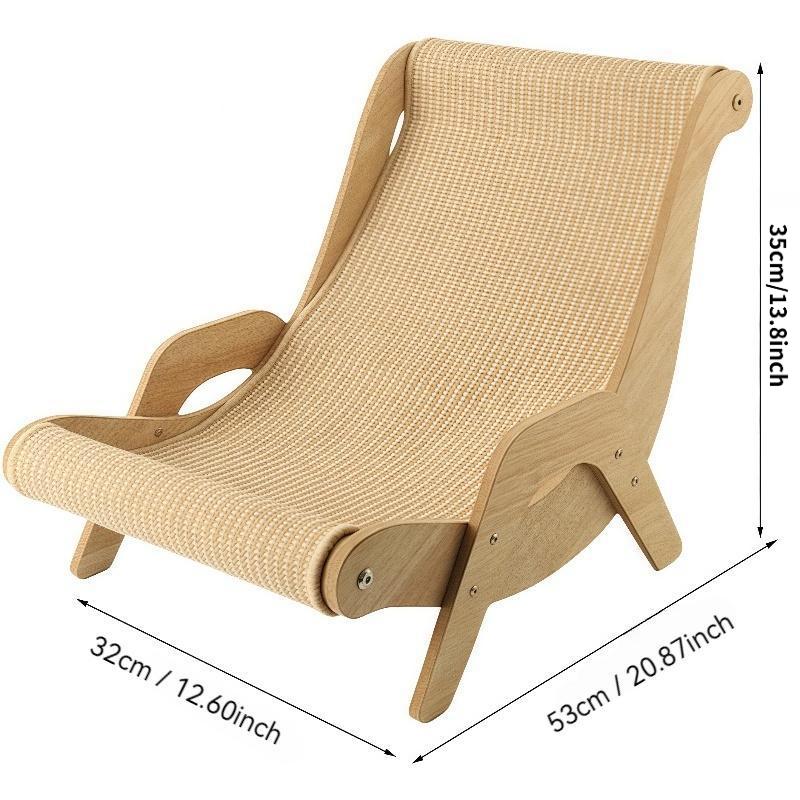 Cat recliner scraper board