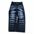 "Torn Romance" Jeans (Black)