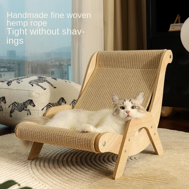 Cat recliner scraper board