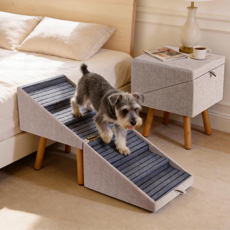 Tall Dog Stairs Ramp for Bed