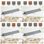 Bed Gap Filler Wedge Pillow for Headboard Gap, High-Density Memory Foam with Breathable CoverBed, Mattress Gap Filler(0-8\"), Bed Wedge for Gap Between Your Headboard and Mattress Dark Grey, Anti-Slip Design Prevents Pillow From Falling Off