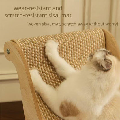 Cat recliner scraper board