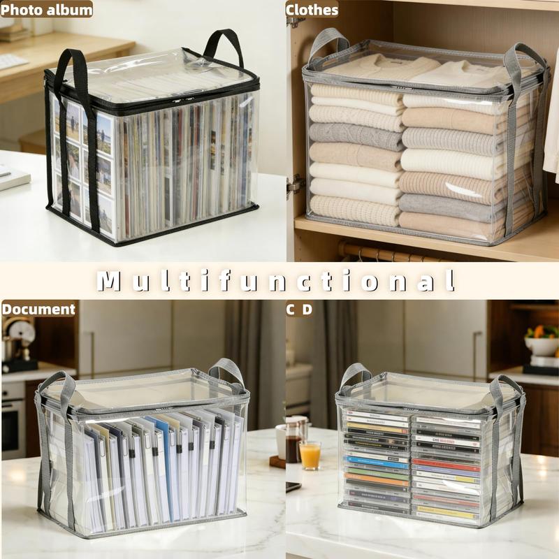 Ultimate Clear Hinged-Lid Storage Box