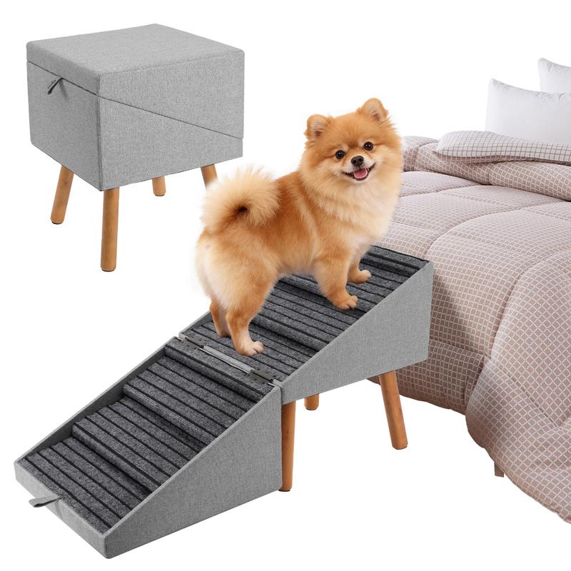 Tall Dog Stairs Ramp for Bed