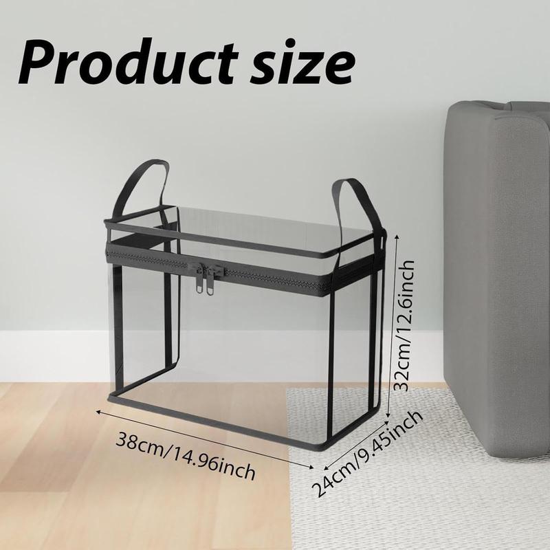 Ultimate Clear Hinged-Lid Storage Box