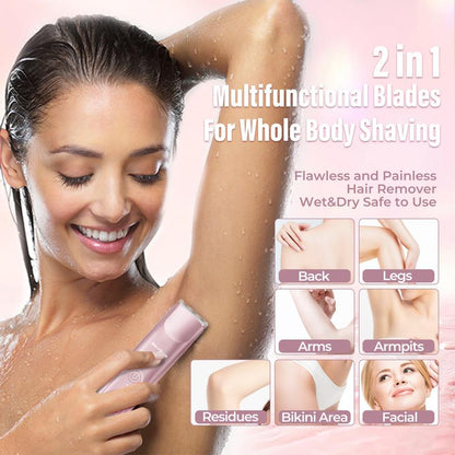 SilkTouch 2-in-1 Waterproof Grooming Wand